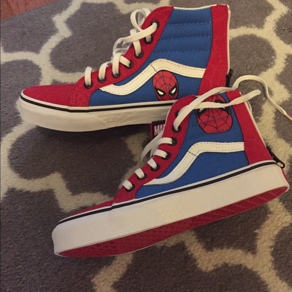Spider-Man Vans Never worn new W/O tags..